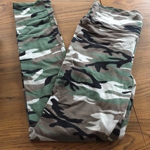 Camouflage leggings